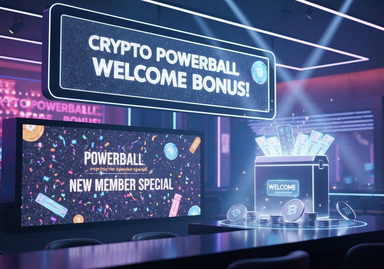 크립토파워볼 환영 보너스! 파워볼데이 신규 회원 특전