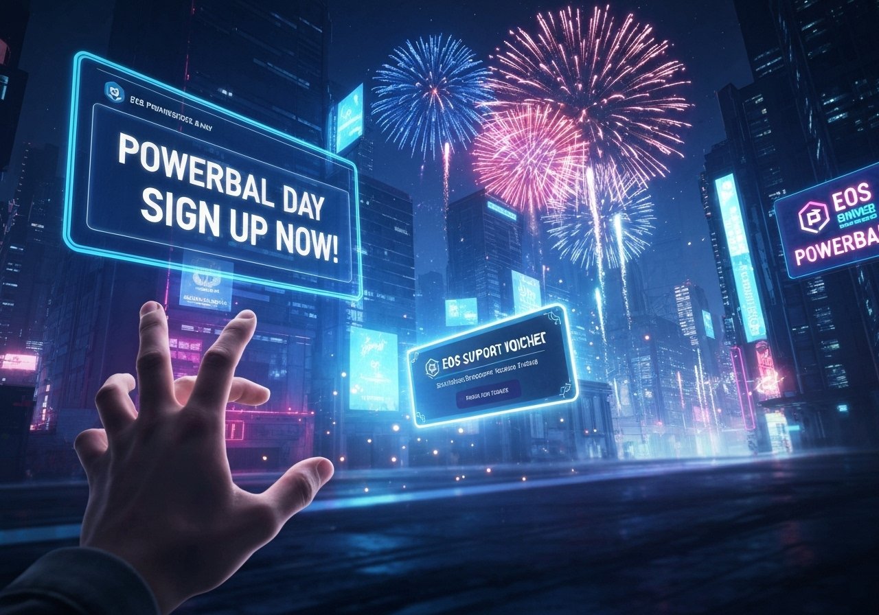 파워볼데이 가입만 해도! EOS파워볼 베팅 지원금 지급